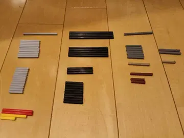 LEGO 테크닉스 다양한 색상과 길이