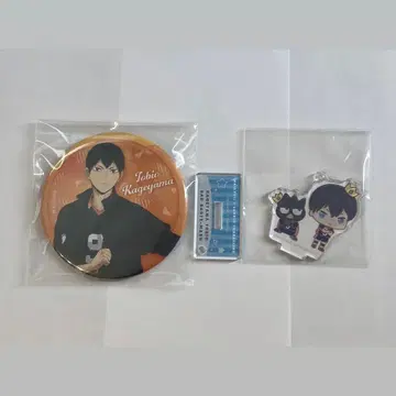 하이큐!! 카게야마 토비오 캔뱃지 아크릴 스탠드 특전 총 10점