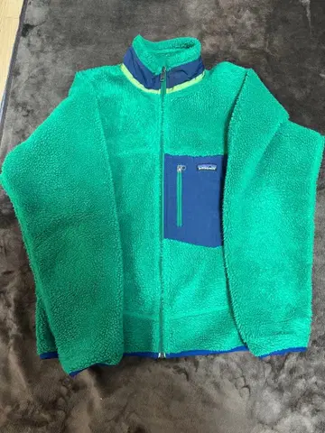 레어 컬러 Patagonia 레트로X M 사이즈 그린 2011년 제조