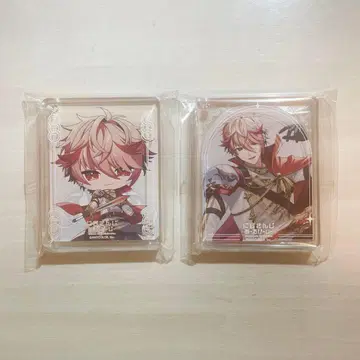 미개봉 세라프 대즐 가든 RPG 아크릴 블록 키링