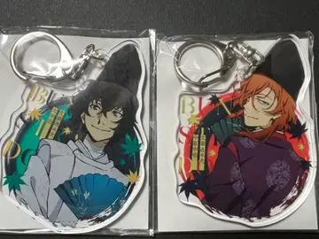 문호 스트레이독스 아크릴 키링 다자이 츄야 마루이 단풍