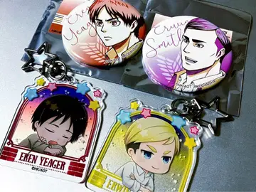 진격의 거인 엘렌 엘빈 별에게 부탁해 아크릴 참 컬러 팔레트