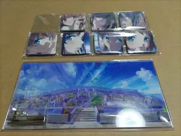 나기노 아스카라 쿠마노시 응원 크라우드펀딩 캔뱃지 세트 아크릴 스탠드