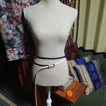 얇은 가죽 벨트