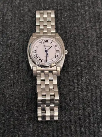 WALTHAM 아날로그 손목시계 실버