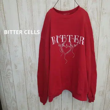 BITTERCELLS 하트 로고 맨투맨