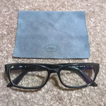 레이밴 RB5198-2000 크로스 포함 블랙 레이밴