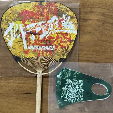 WIND BREAKER 윈드브레이커 마스크 부채 세트