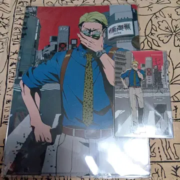 주술회전 나나미 켄토 아크릴 스탠드 클리어 파일 도큐