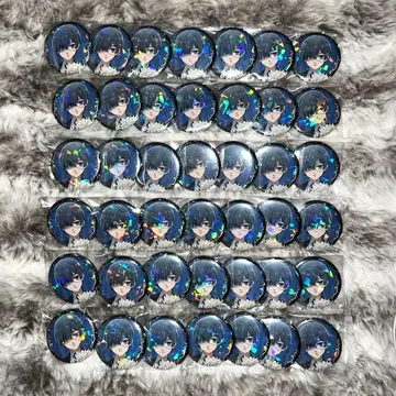 블랙 집사 시엘 TSUTAYA 홀로그램 캔뱃지