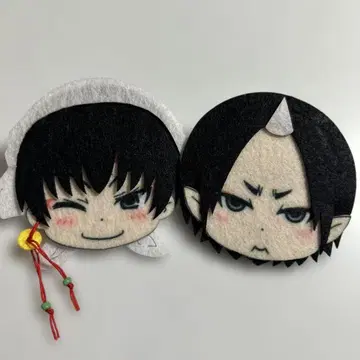 호오즈키의 냉철 펠트 배지 호오즈키 시라누이 2개 세트