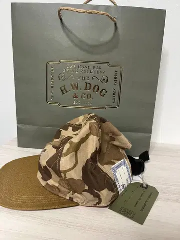 THE H.W. DOG & CO. 카모플라쥬 캡