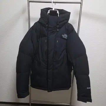 THE NORTH FACE 후드 부착 다운 자켓 블랙