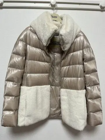 Herno 다운 자켓 베이지