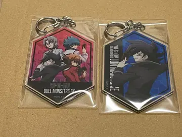 유희왕 GX 만죠메 준 집합 아크릴 키링