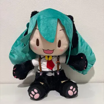 하츠네 미쿠 후와푸치 LL 봉제 인형 냥코