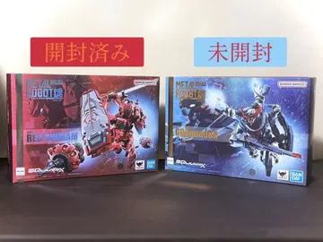 메탈 로봇혼 지크 액스 & 빨간 건담 세트