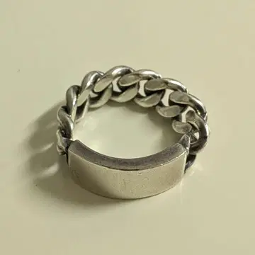 VINTAGE ID 체인 반지 18호