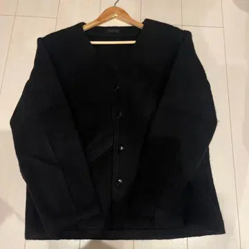 ANIMAF 샤기 벨트 가디건 자켓