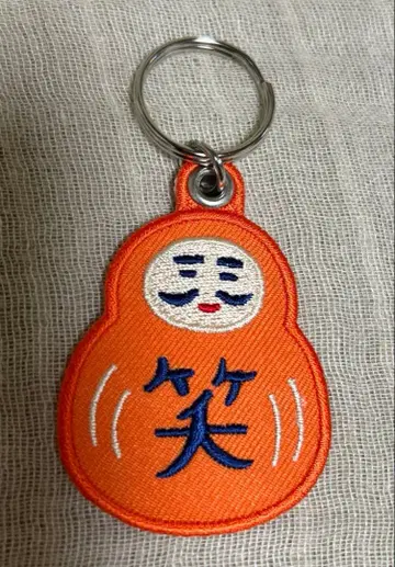 젠코지 경내 BEAMS JAPAN 달마형 키링