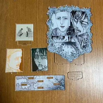 진격의 거인 엘빈 리바이 아크릴 스탠드 맹세