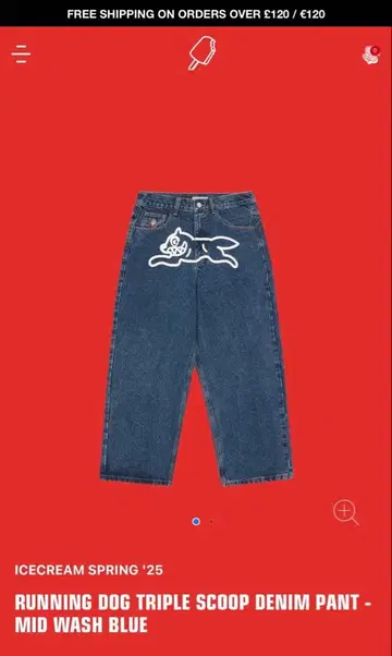 ICECREAM EU 러닝 도그 트리플 스쿱 W36