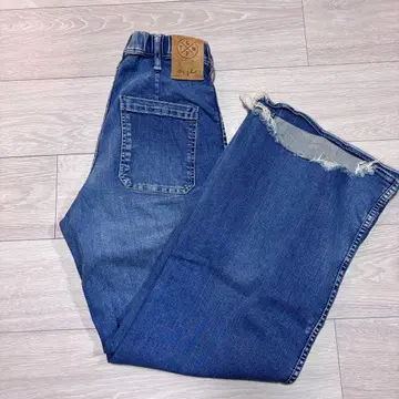 새상품급 뮤즈 두즈엠클래스 라이트 블루 베이커 데님 팬츠