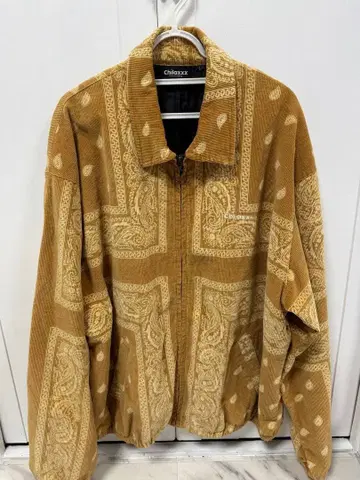 chilaXXX 반다나 패턴 집업 자켓