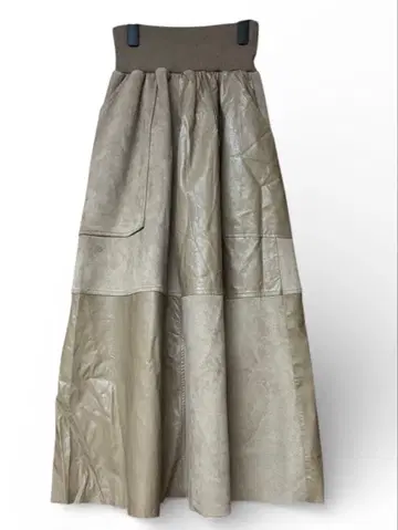 [ 새상품,택 포함 ] MONILE 모니르 패치워크 롱 스커트