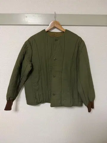 60s 밀리터리 체코군 라이너 자켓 카키 m-60 구제 의류 그린