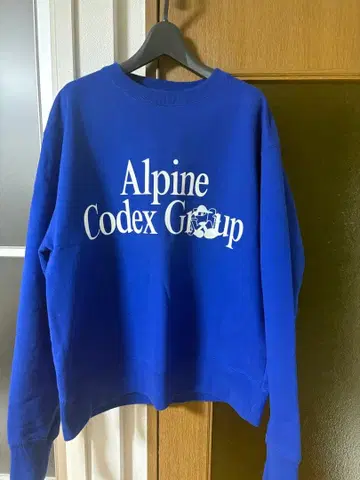 Goldwin Alpine Codex Group 맨투맨 M 사이즈 파랑