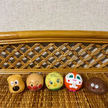 말랑! 소프트 호빵맨 공 [초레어] 짤랑이와 식빵맨