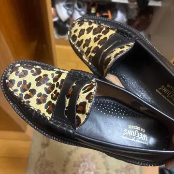 G.H.BASS LARSON JPN LIMITED 로퍼 25 레오파드