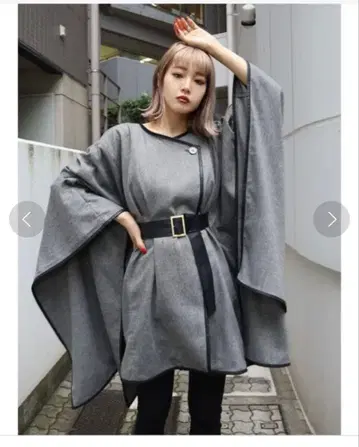 EMODA 에모다 와이드 케이프 코트