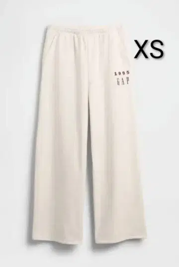 [ 새상품 XS ] GAP 30th 헤비 웨이트 배기 스웨트 팬츠