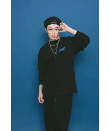 ATEEZ 아티즈 nylon 티셔츠 블랙 홍준 레어