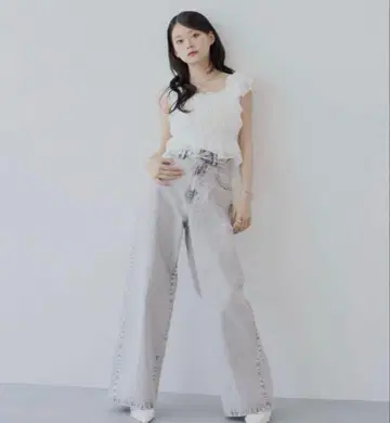 CHICO 데님 팬츠 M