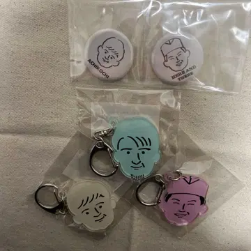 아치코치 오드리 아크릴 키링 와카바야시 카스가 사쿠마 캔뱃지