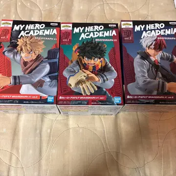 나의 히어로 아카데미아 BRAVEGRAPH #1 피규어 세트