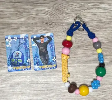 kemio store 스마트폰 스트랩 트레이딩 카드 3개 세트