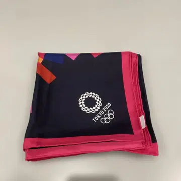도쿄 올림픽 엠블럼 실크 스카프