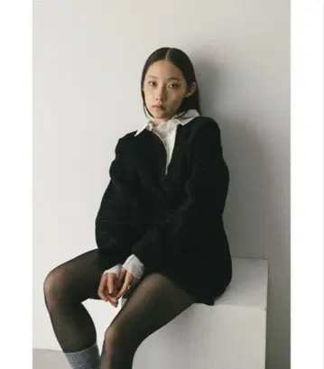 STYLEMIXSER 라거 니트 탑