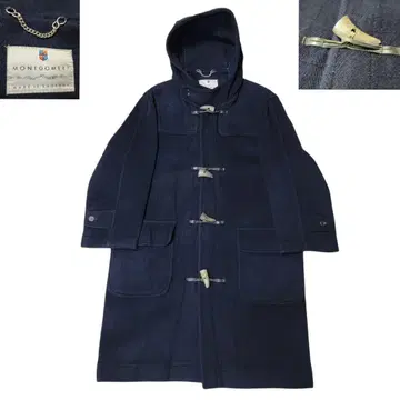 레어 90S 무어 브룩 MONTGOMERY 더플 코트 컷 파일