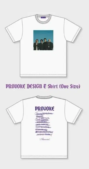 [Alexandros] 알렉산드로스 PROVOKE T셔츠