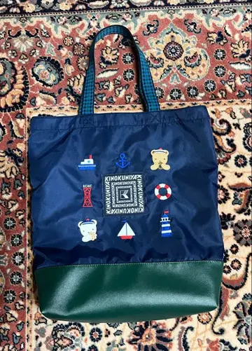 새상품 familiar 기노쿠니야 콜라보 토트백