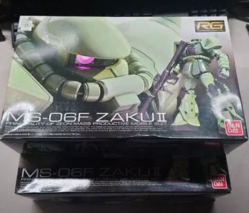 RG MS-06F 자쿠 II 1/144 ( 2상자 세트 )