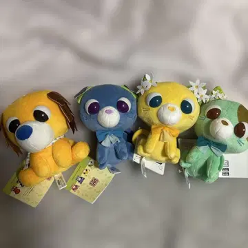 오차이누 오차네코 봉제 인형 4종 세트