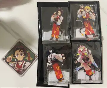 귀멸의 칼날 미츠리 이구로 탄지로 젠이츠 말띠 아크릴 스탠드 코스터