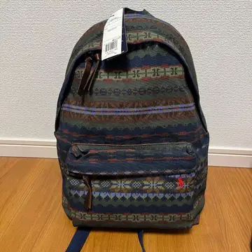 폴로 랄프로렌 백팩 노르딕 무늬