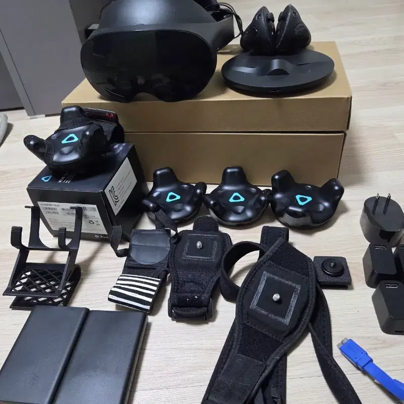 퀘스트 프로 VR기기 + 트래커 +베스